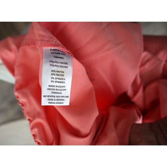 Healing Hands 9181 Women's Sz S Melon Convertible Drawstring Tamara Scrub Pants - Picture 4 of 12